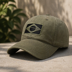 Brasil Snapback – Men's Flag Embroidered Sport Cap