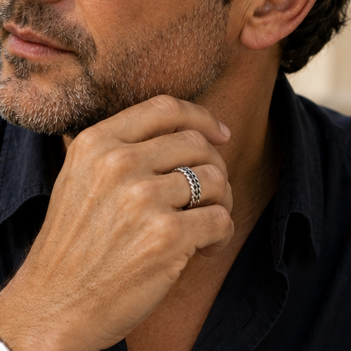 Como Braided Ring