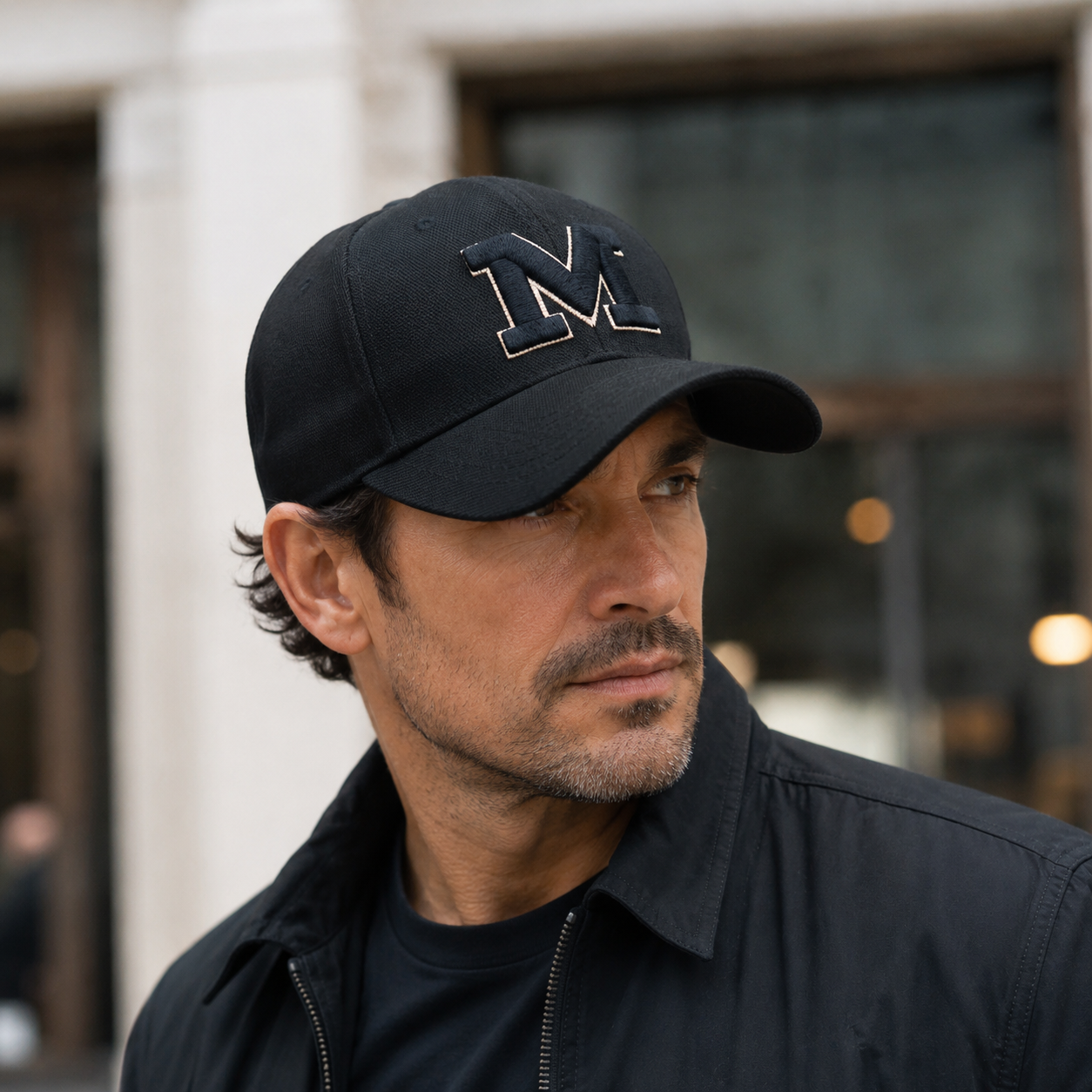 Modena Letter – Men's Adjustable Cotton Cap