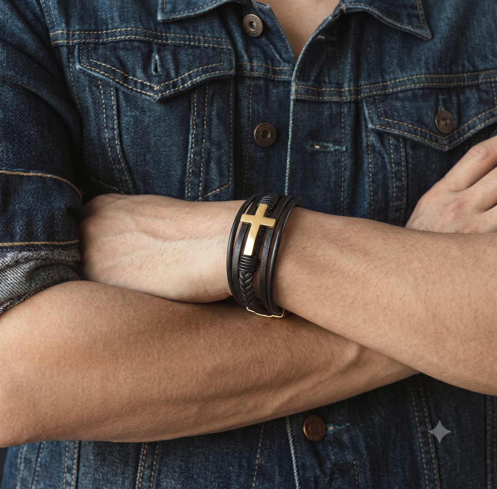 Cross Multicolor Bracelet