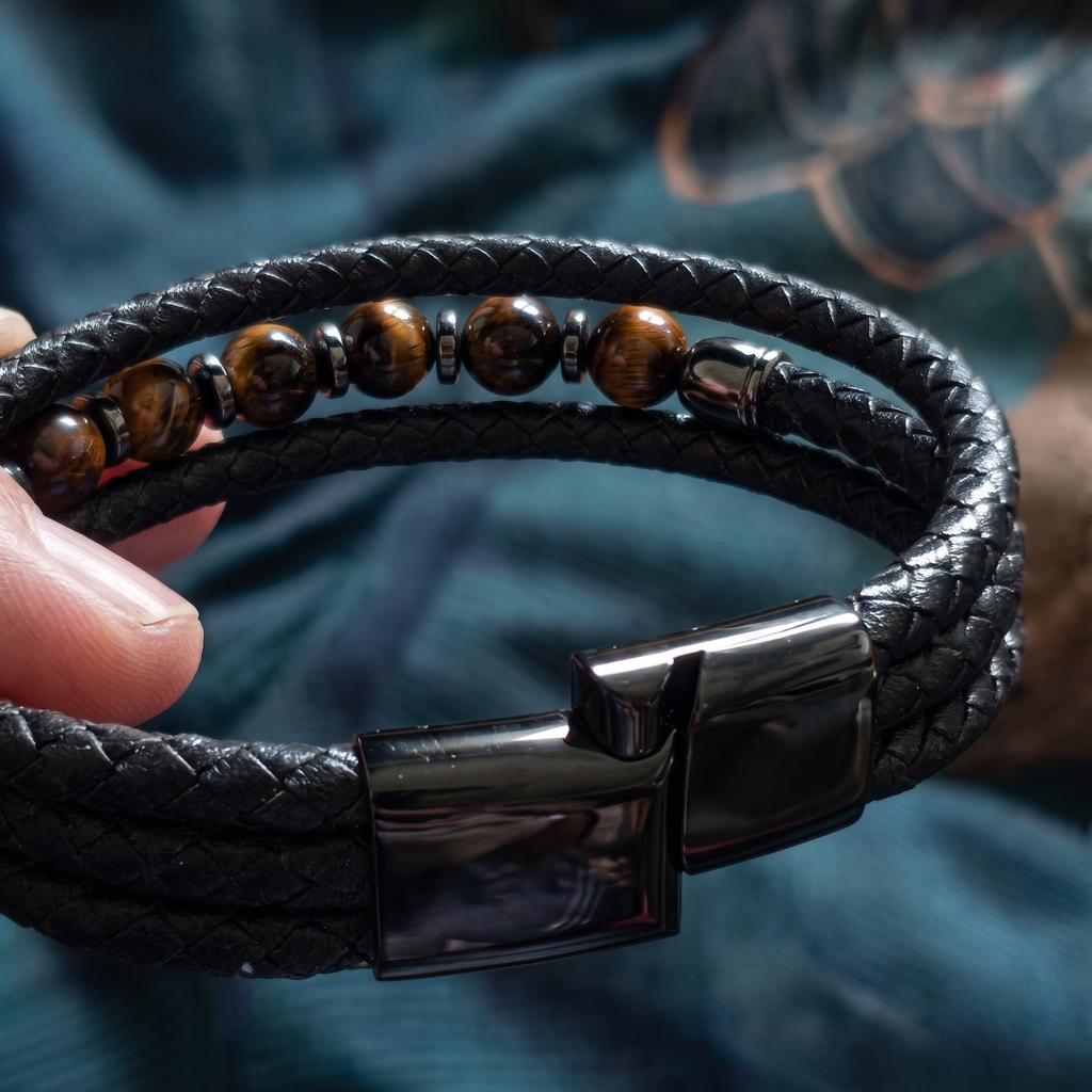 Asturica Leather Bracelet