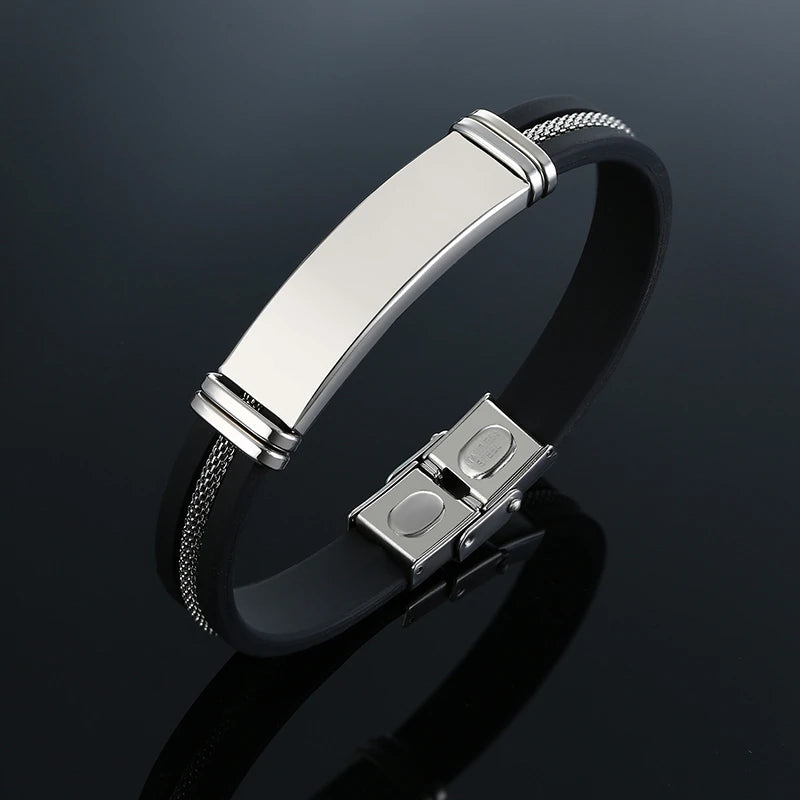 Tiwanaku Steel Bracelet