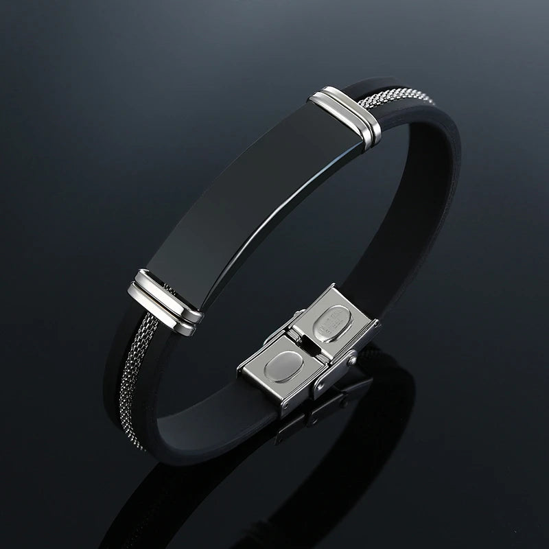 Tiwanaku Steel Bracelet