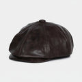 Granada Leather Newsboy — Distressed