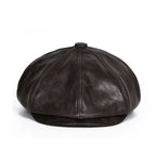 Granada Leather Newsboy — Distressed