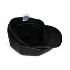 León Leather Newsboy — Peaked Cap