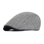Chester herringbone cap for men