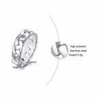 Rimini Chain – Men’s Stainless Steel Ring