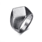 Varro Flat men's signet ring