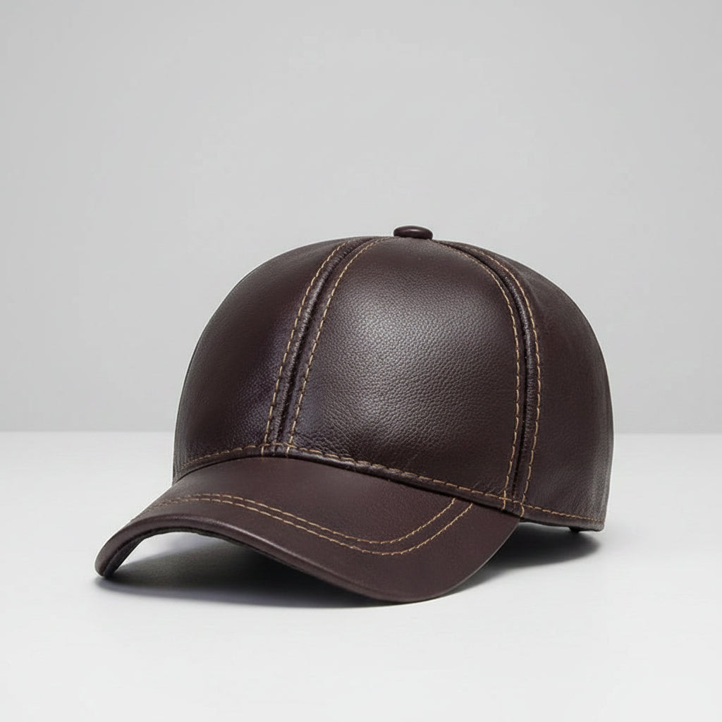 Mazatlán Leather Trucker Hat