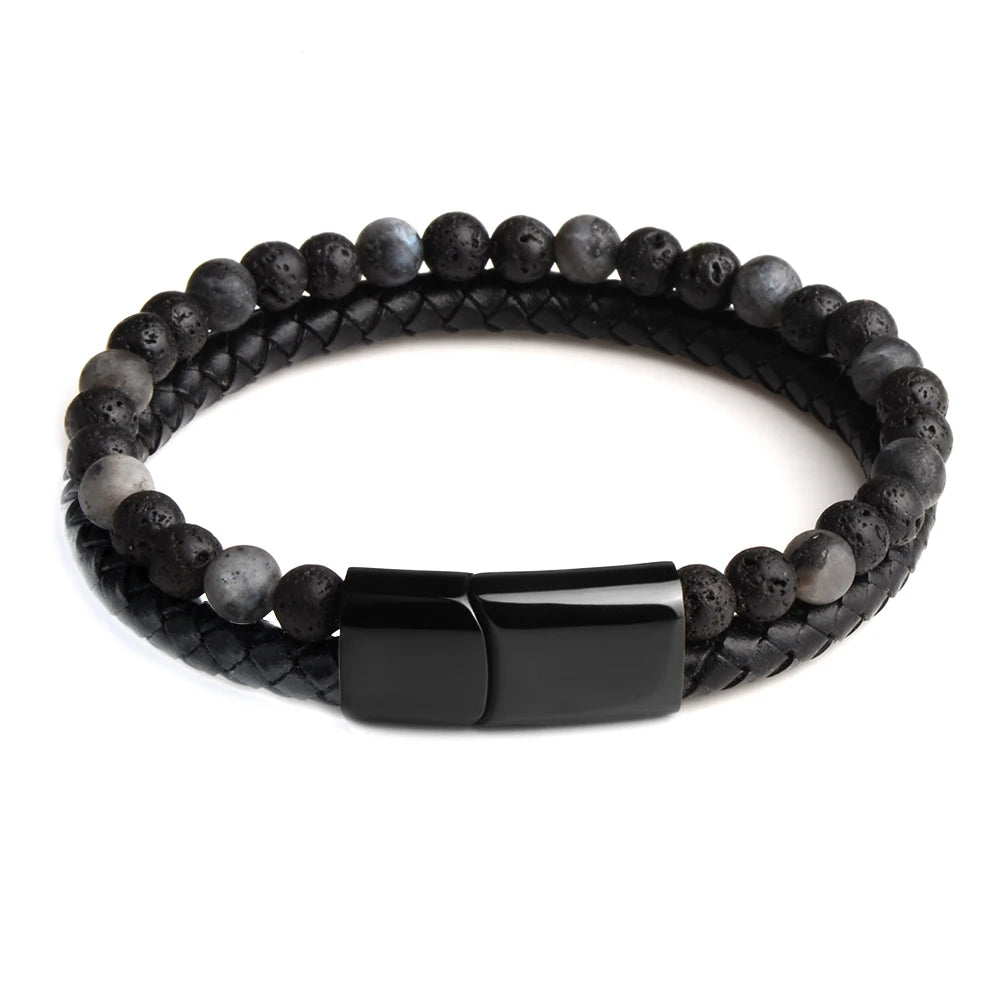 Raven Stone Bracelet