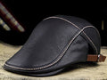 Chillán Leather Newsboy — Trucker Style