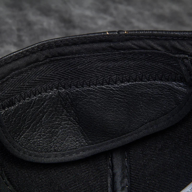 Mazatlán Leather Trucker Hat