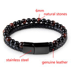 Raven Stone Bracelet
