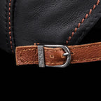 Chillán Leather Newsboy — Trucker Style