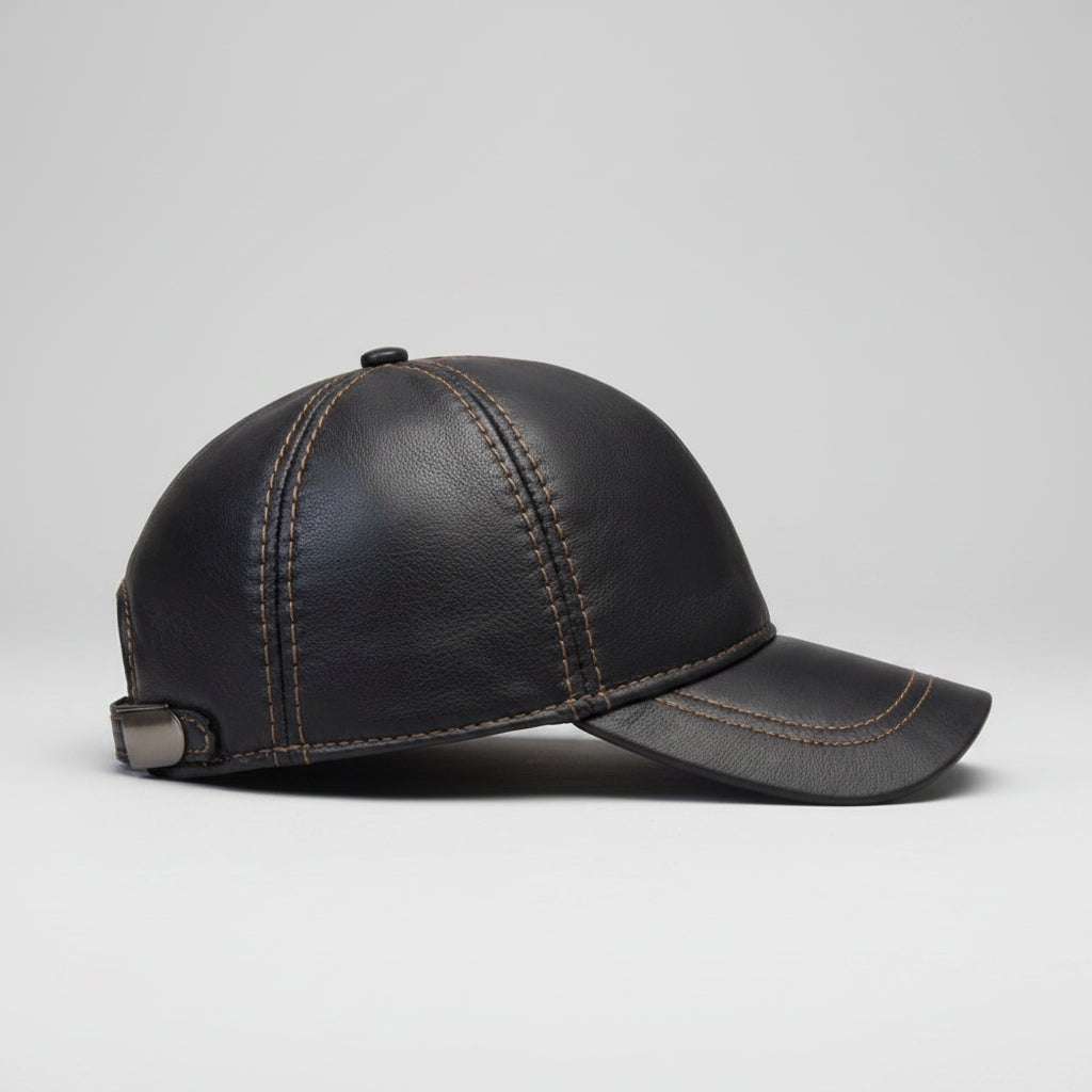 Mazatlán Leather Trucker Hat