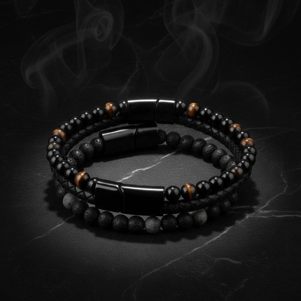 Raven Stone Bracelet