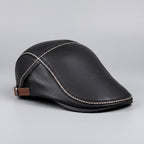 Chillán Leather Newsboy — Trucker Style