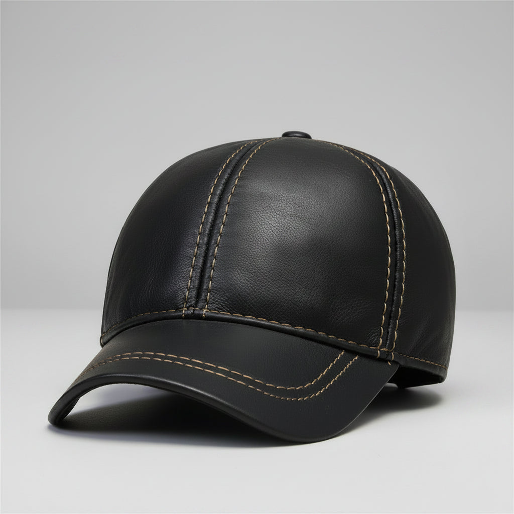 Mazatlán Leather Trucker Hat