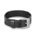 BoBo Cover New Vintag High Quality Aolly Geunine Leather Charm bracelet men Punk Adjustable Buckle bracelets bangles male femme