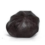 Granada Leather Newsboy — Distressed