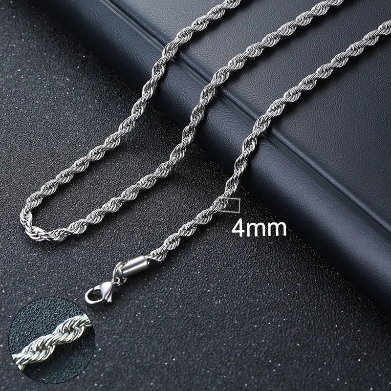 Neiva Cuban Chain Necklace – Stainless Steel