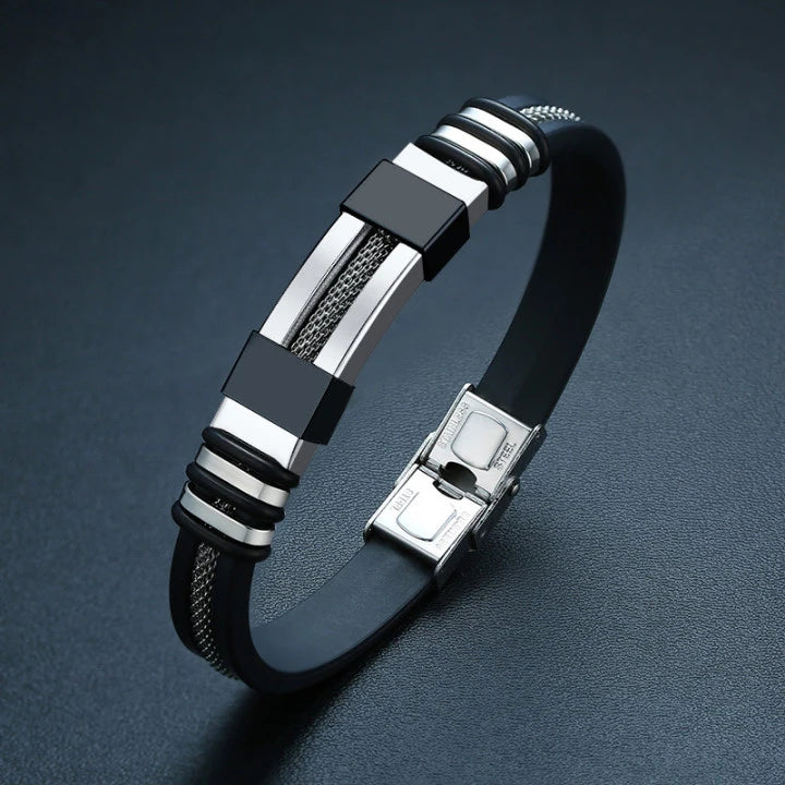 Tiwanaku Steel Bracelet