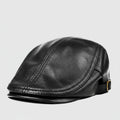 Concepción Leather Driving Cap — Duckbill