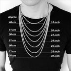 Neiva Cuban Chain Necklace – Stainless Steel