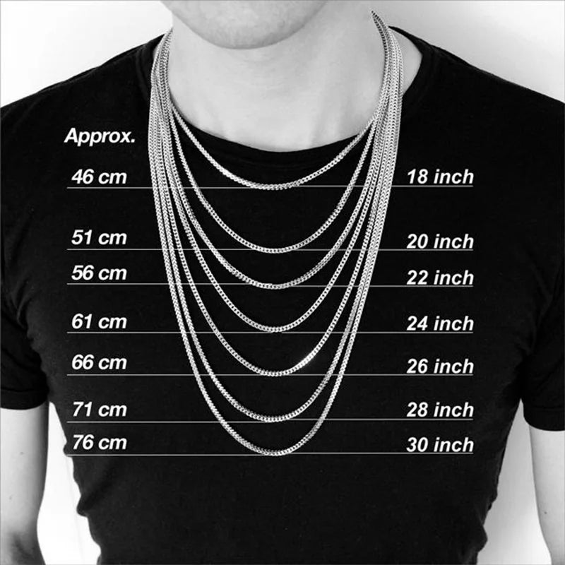 Neiva Cuban Chain Necklace – Stainless Steel