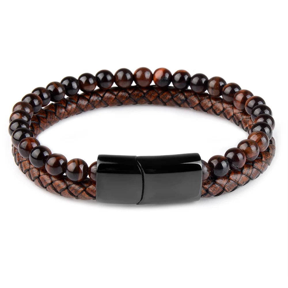 Raven Stone Bracelet