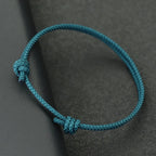 Minimalist String Bracelet – Adjustable Handmade Everyday Accessory