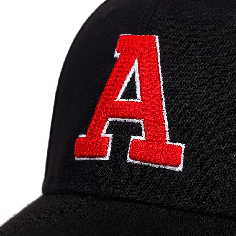 Letter A Baseball Cap