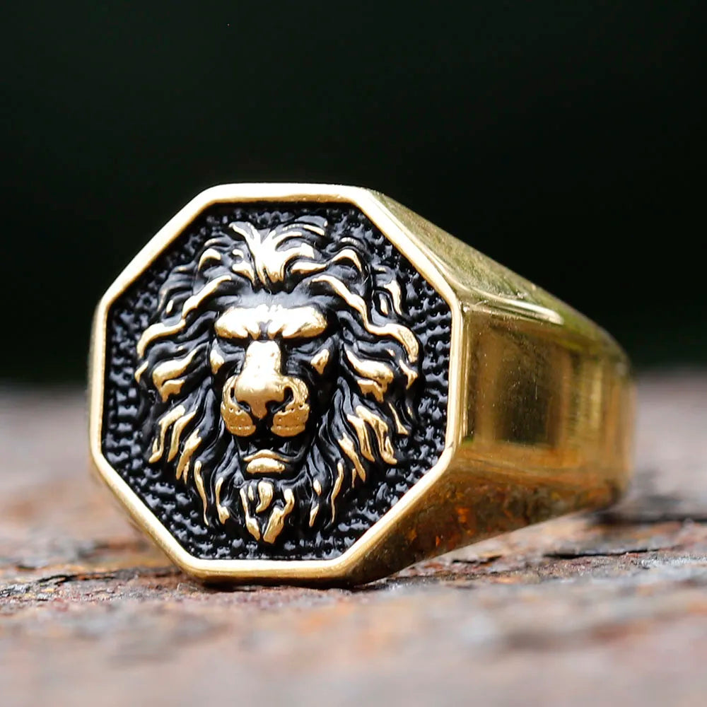 Leon Guard men's signet ring