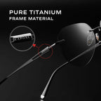 Detalhe — Salta Rimless Titanium Sunglasses