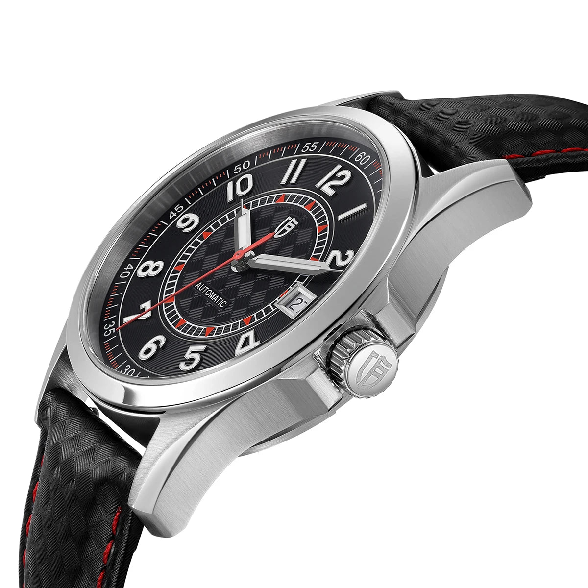 Hero — Valparaíso Black Dial Red Accent
