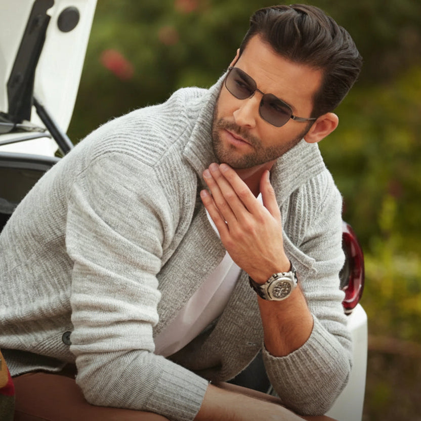 Editorial — Oaxaca Rectangle Sunglasses