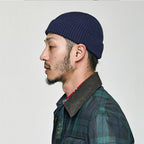 FrostThread Wool Beanie – Warm Knitted Skull Cap with Short Thread Design, Elastic and Unisex, Ideal for Casual Winter and Hip Hop Style