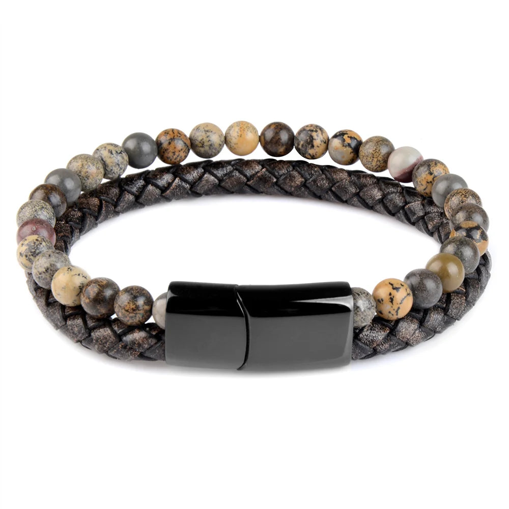 Raven Stone Bracelet