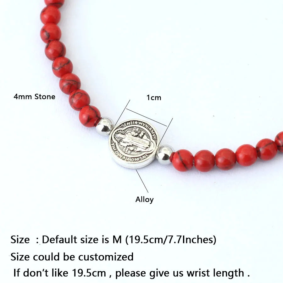 Brindisi Cross Beaded Bracelet – Tiger Eye & Onyx