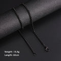 Onyx Chain Necklace