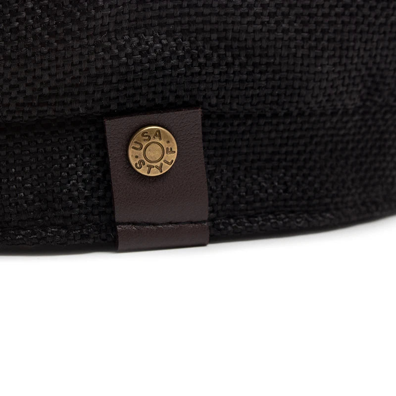 Brighton linen cap for men