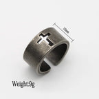 Lecce cross men's ring