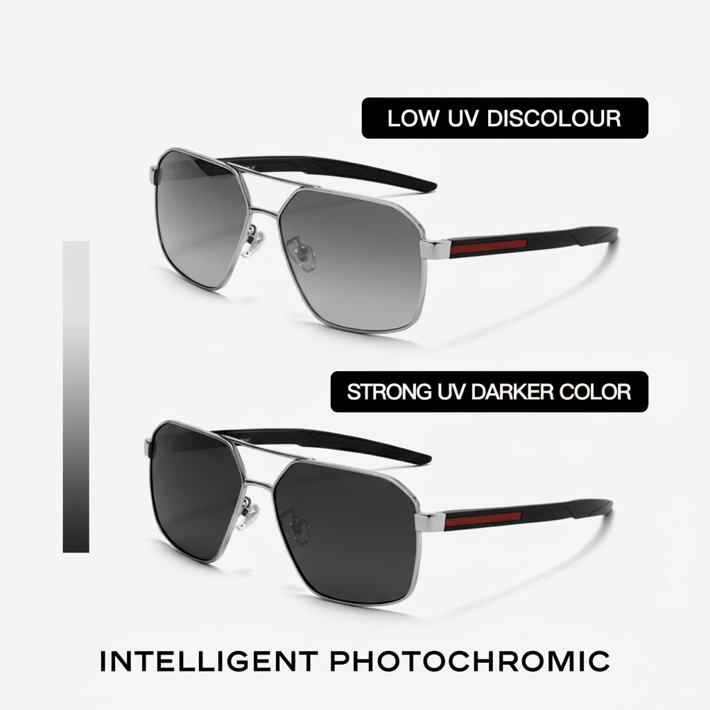 Frontal — Colonia Rectangle Sunglasses