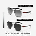 Frontal — Colonia Rectangle Sunglasses