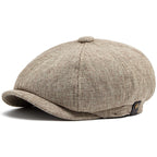 Brighton linen cap for men