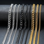 Neiva Cuban Chain Necklace – Stainless Steel