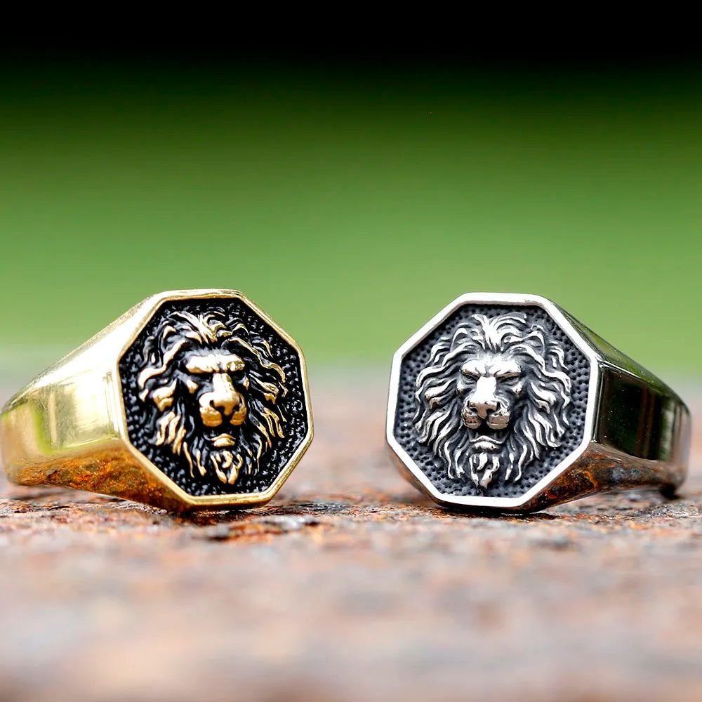 Leon Guard men's signet ring