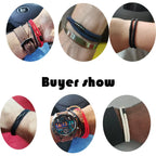 Double Layer Rope Bracelet for Men – Sleek, Minimal & Magnetic Fit