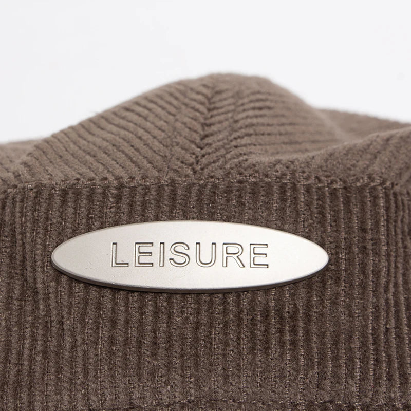 Caesaraugusta corduroy beret for men